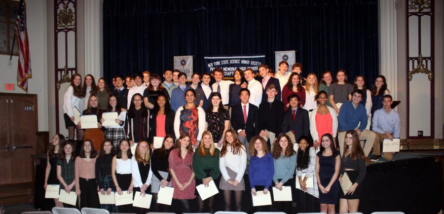 PMHS seniors and juniors inducted into subject-based honor societies (slideshow and full lists)