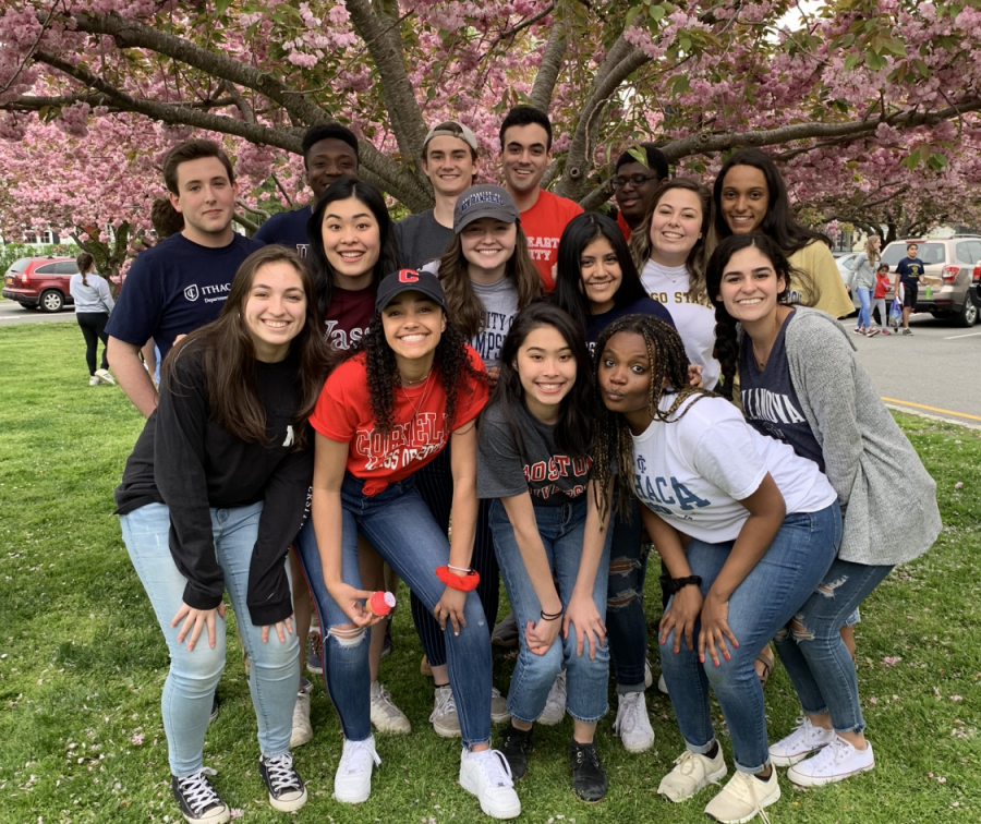 Foto Feature: National College Decision Day celebrated under PMHSs blooming cherry trees