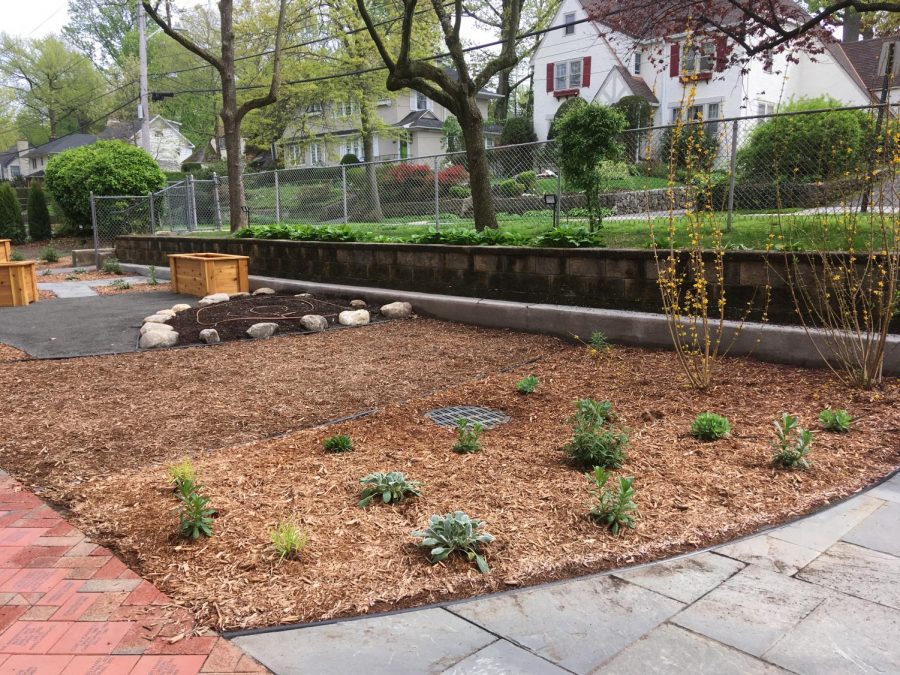 A portion of the Siwanoy School outdoor classroom. (Pelham Examiner file photo)