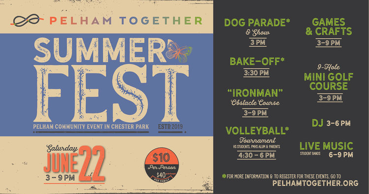 Pelham Togethers SummerFest 2019 to offer dog show, mini-golf, volleyball, DJ on Saturday