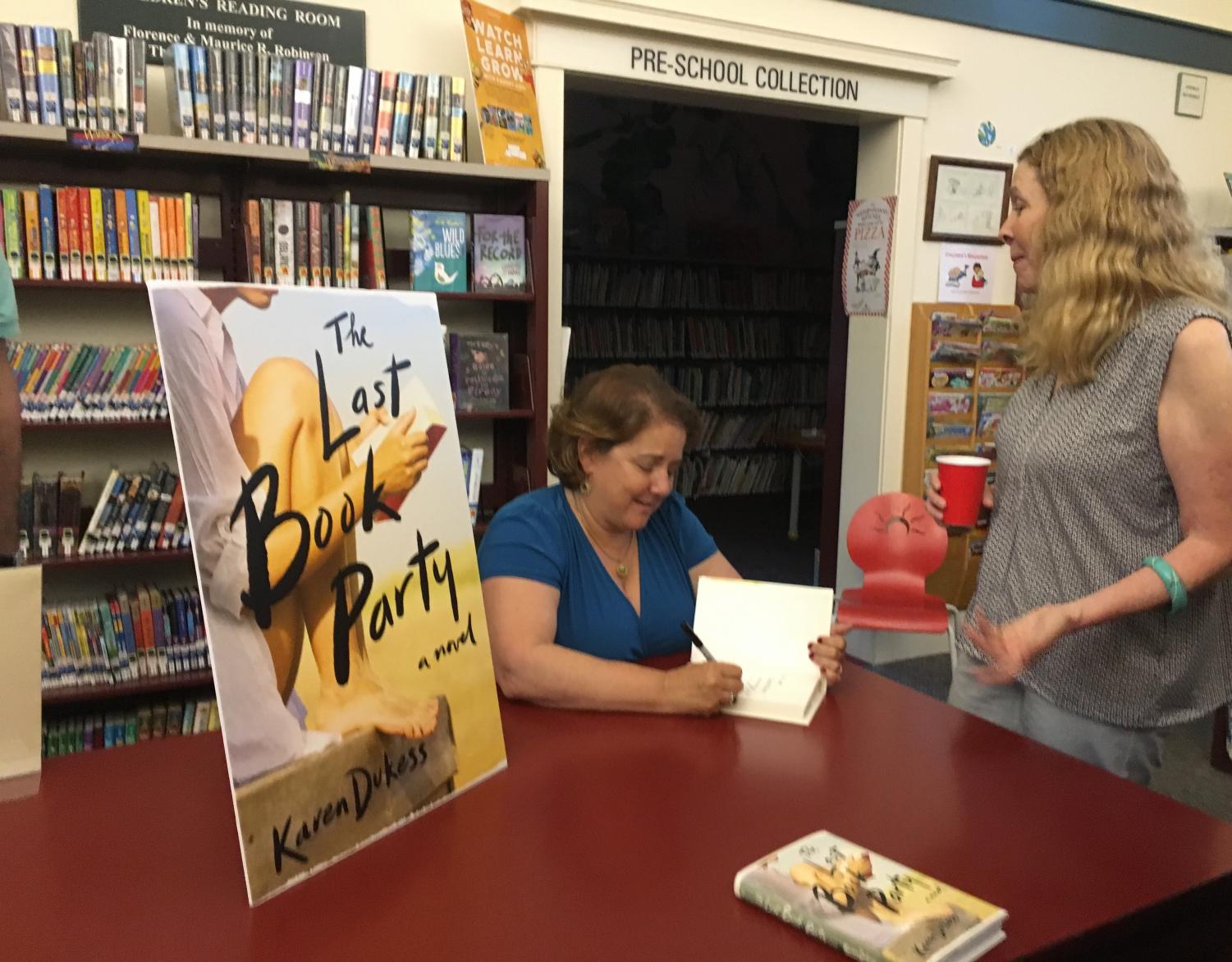 Pelham resident Karen Dukess hosts book launch for first novel