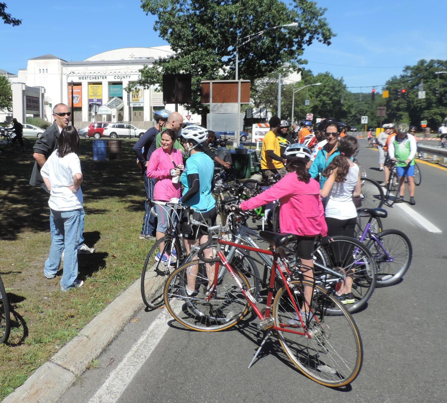 Bronx River Parkway open to bikers and skaters Sunday as part of