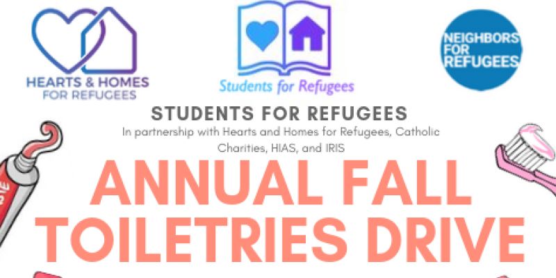 PMHSs Students for Refugees to begin second annual toiletries drive with collection boxes in all schools