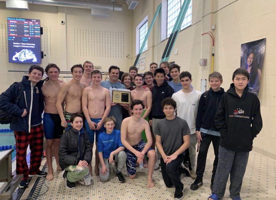 PMHS boys swim team goes undefeated, winning first league title in program history