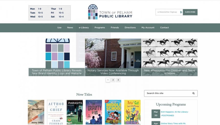 Pelham+Public+Library+unveils+new+brand+identity+and+website