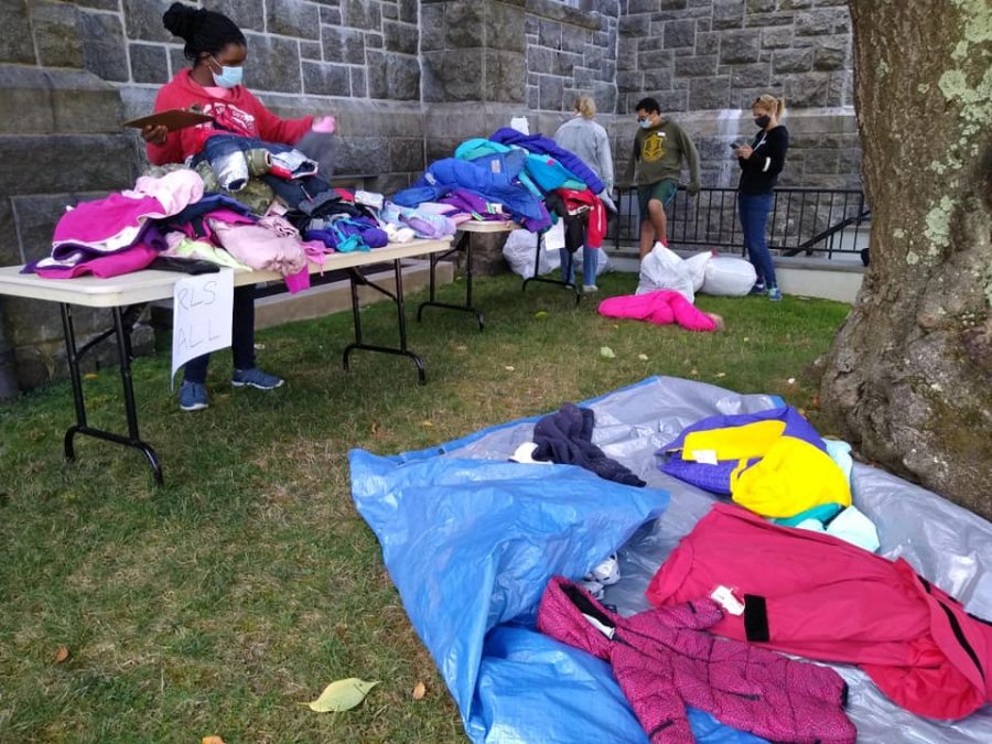 Winter coats and boots collected for 500 refugees at Hearts and Homes drive