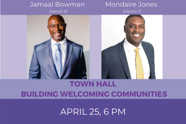 Reps. Bowman and Jones to join Hearts and Homes town hall Sunday on welcoming refugees