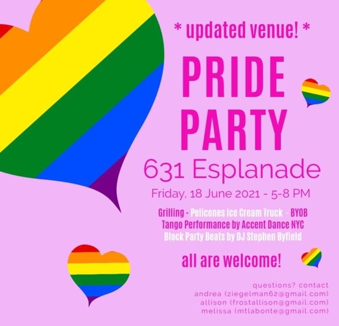 All welcome: Pride party in Pelham Manor set for Friday at 631 Esplanade