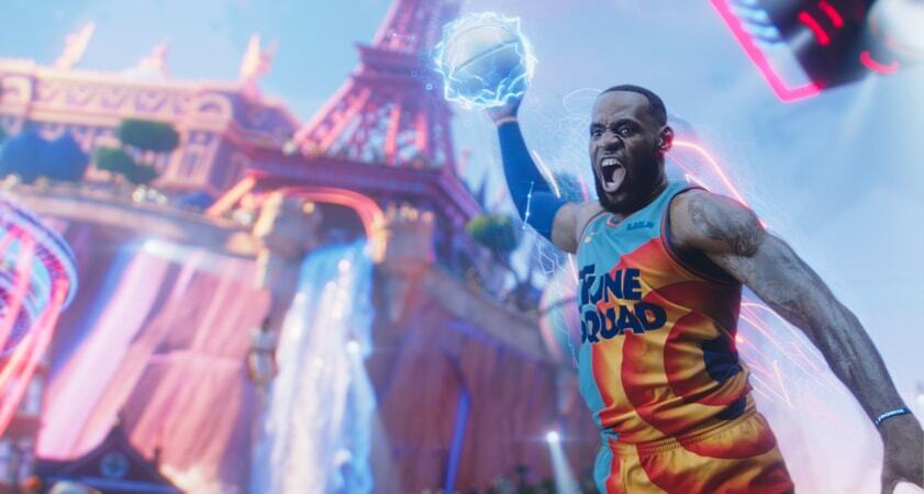 Lebron James stars in Space Jam: A New Legacy.