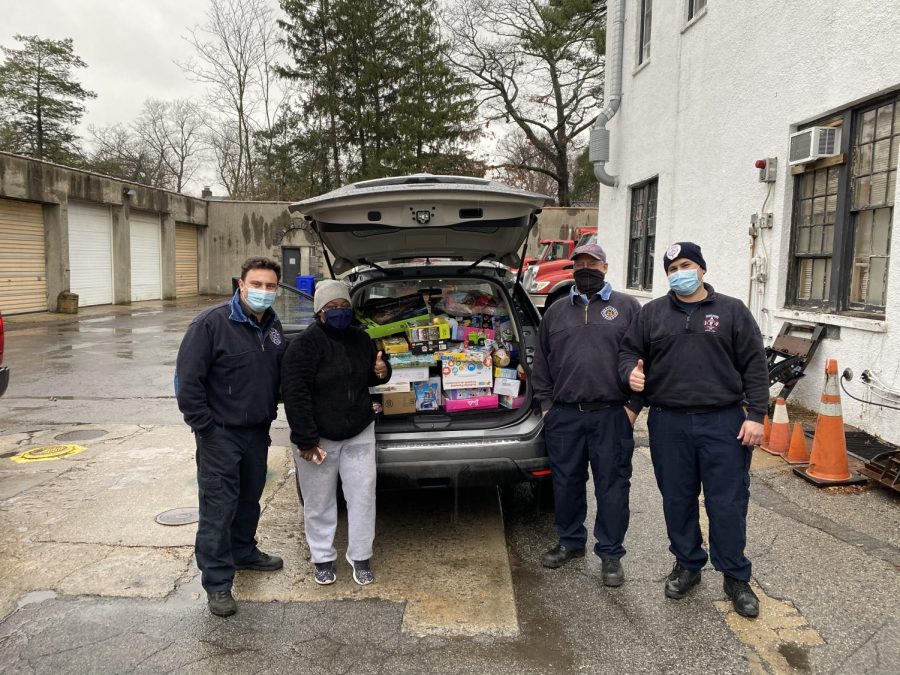 Pelham Manor firefighters kick off toy drive, accepting donations at firehouse during holidays