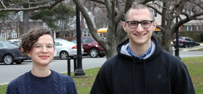 Rotary names Pollock and Kelly as Scholars of the Month in December