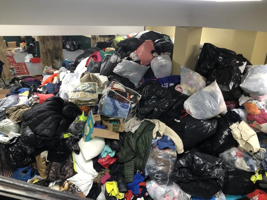 At+one+point%2C+donations+to+aid+families+after+the+apartment+fire+in+the+Tremont+section+of+the+Bronx+overwhelmed+the+organizations+collecting.