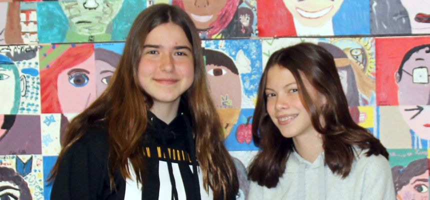 PMS students Eloise McGibbon, Mia Ritossa take honors in Lifting Up Westchester’s essay contest