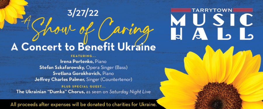 Tarrytown Music Hall to host A Show of Caring concert to benefit Ukraine