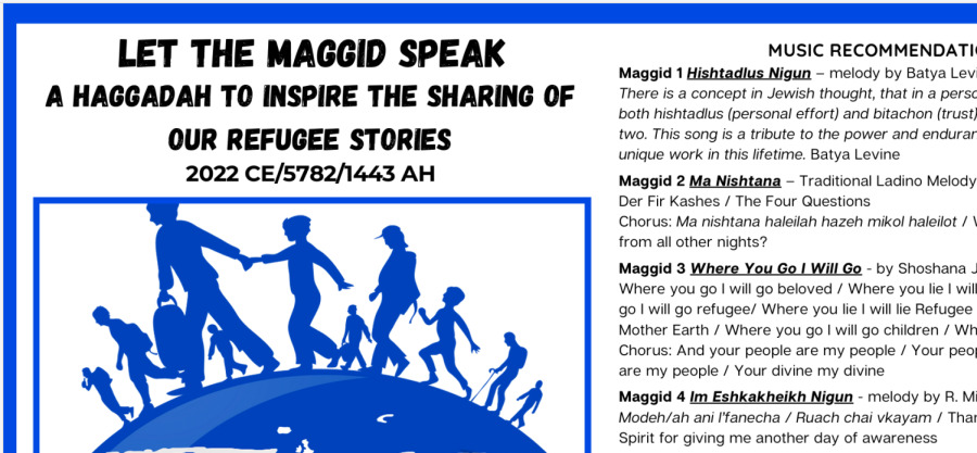 PJC’s Rabbi Resnick writes Passover Haggadah for refugee stories