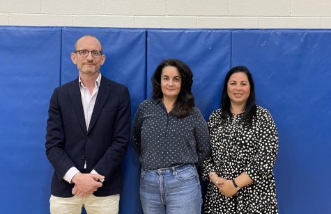 Newly elected board trustees Will Treves, Jackie De Angelis and Natalie Marrero.
