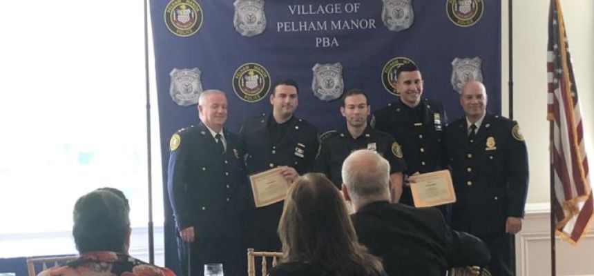 Foto Feature: Pelham Manor Police Association hosts awards lunch to honor officers for their service