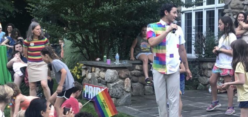 Pelham Pride Party brings 200 together at Manor home to celebrate LGBTQ+ accomplishments