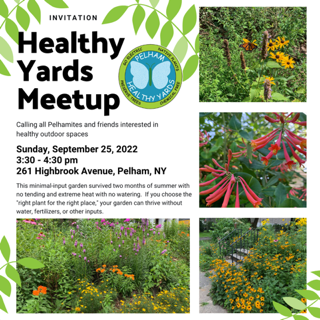 Pelham Healthy Yards Meetup to cover extreme gardening and plant survivors