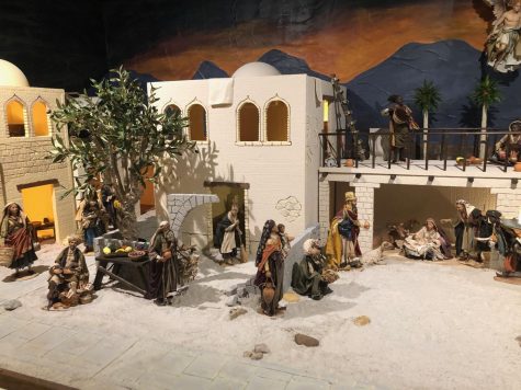 OLPH displays custom-made Italian nativity scene until Wednesday