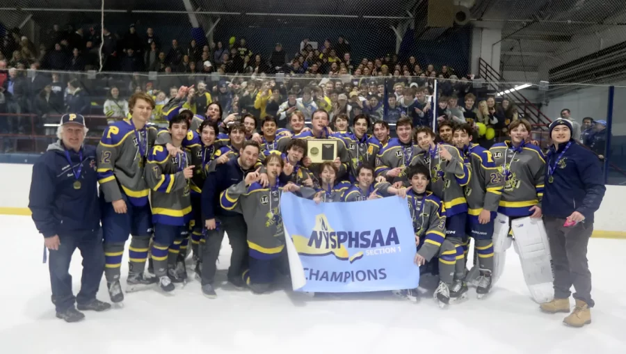Pelham ice hockey claims Section 1 Division II title.
