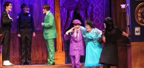 The PMHS production of Clue staged in 2022 by Sock n Buskin.