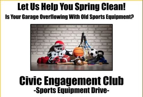 PMHS Civic Engagement Club to collect used sports gear on Sunday
