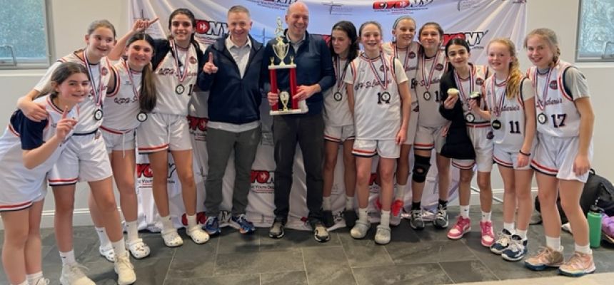 Snapshot: OLPH-Saint Catharines seventh grade girls win basketball championship