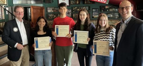 Rotary Scholars of the Month: Amina Pucci, Daniel Teleshevsky, Madeline Walsh and Aoife Jeffries