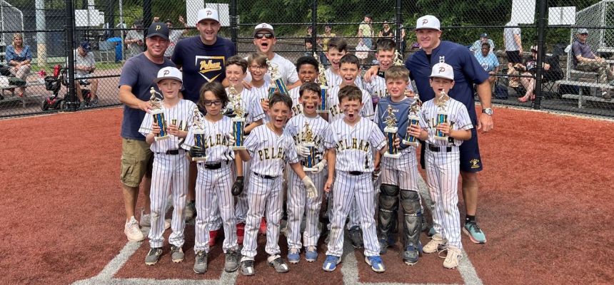 Pelham 10U travel baseball wins Tri-County League Championship with 13-3 victory over NYC Sluggers