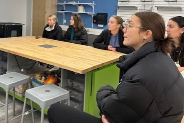 Iona U. education students tour Hutchinson School to get view of flexible classrooms