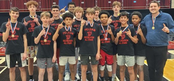 Champions: Pelham Rec eighth and sixth grade boys basketball teams win county titles