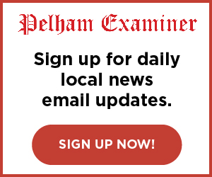 Pelham Examiner sign up for email newsletter