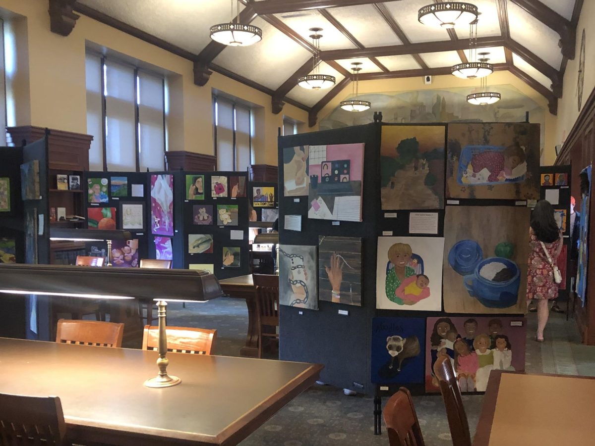 Foto Feature: Families and peers see work by PMHS students during sixth art show