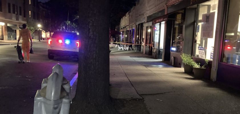 Portion of Fifth Avenue closed by fire in manhole Thursday evening