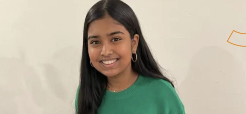 Aadita Roy won a Davidson Fellows Scholarship. (Courtesy Davidson Institute)