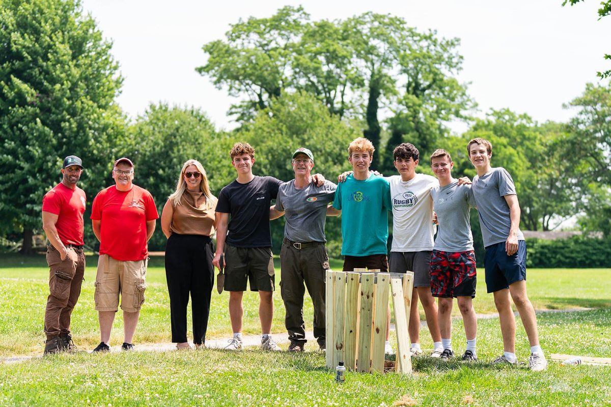 Foto Feature: Paul McLaughlin completes restoration effort in Shore Park as Eagle Scout project