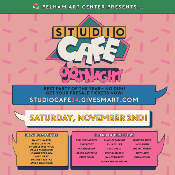 Pelham Art Center's Studio Cafe fundraiser will travel back in time Nov. 2 for 90s Night