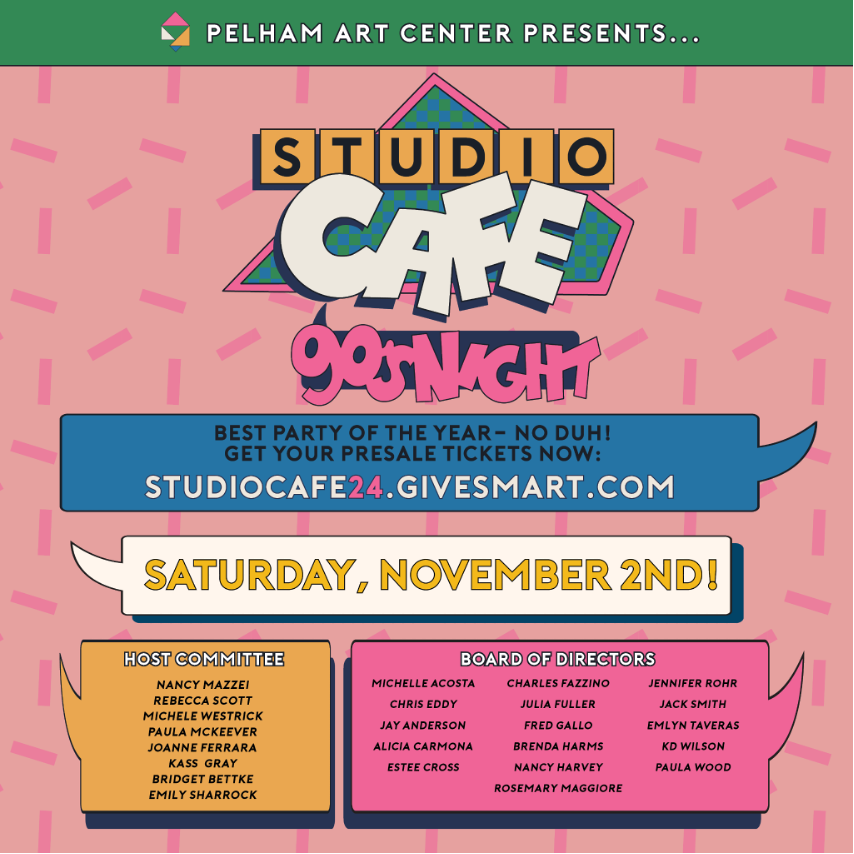 Pelham Art Center's Studio Cafe fundraiser will travel back in time Nov. 2 for 90s Night