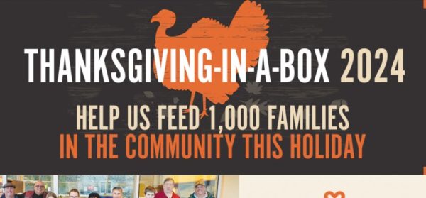 Thanksgiving-in-a-Box 2024 drop offs are Nov. 23-26; bring a filled box or order through Manor Market