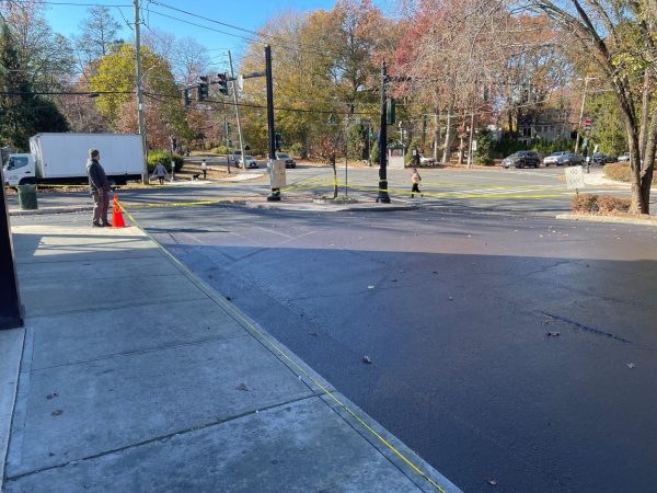 Part of Four Corners lot to be sealed and striped on Sunday, limiting parking