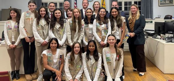 Snapshot: Cadets and Senior Girl Scouts recognized for earning Silver Award