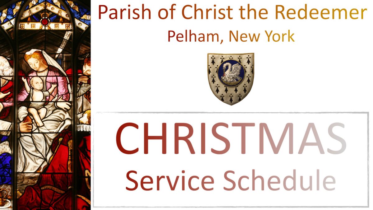 Christ Church announces Christmas Eve and Christmas Day services