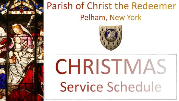 Christ Church announces Christmas Eve and Christmas Day services