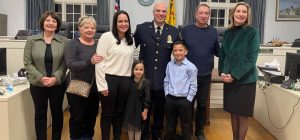 Snapshot: Gregory Sancho sworn in as police chief of Village of Pelham Manor