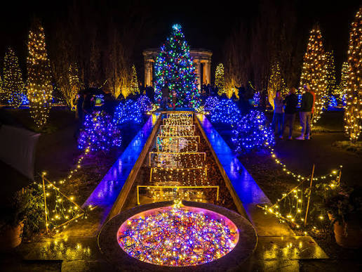 Untermeyer Gardens Light Show