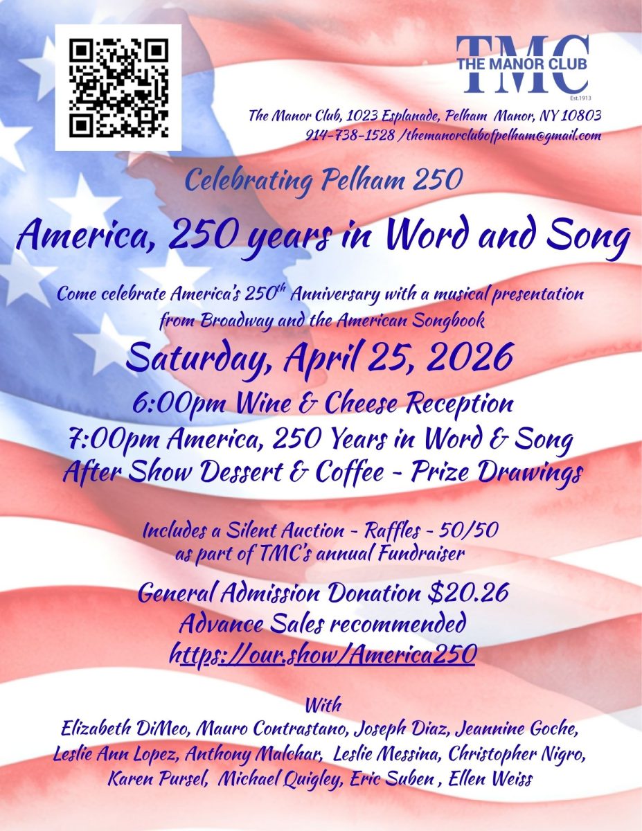 Tickets still available to Manor Club's celebration of 'America, 250 Years in Word & Song' on Saturday, April 25