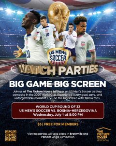The Picture House to host watch party for US men's World Cup playoff game vs Bosnia-Herzegovina July 1