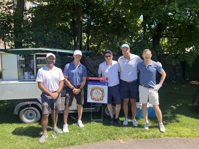 From left, Prath Reddy, Chris Nieves, Mark Klingensmith, Brennan Wiggins and Sean Troy